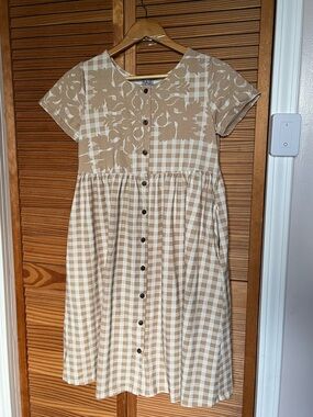 HAE Hawaii Palaka Babydoll Dress